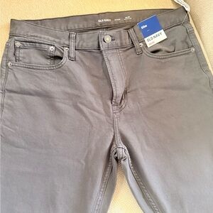 Old Navy Men's Slim Fit Charcoal Jeans